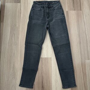 American Eagle High-Waisted Black Jeans